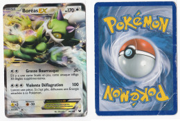 Carte Pokémon Base Boréas EX 2012 90/108 - Autres & Non Classés