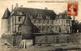 CHAMPCEVRAIS CHATEAU DE CHATRE EN RESTAURATION - Sonstige & Ohne Zuordnung