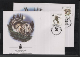 WWF Issue Michel Cat.No. Estland 229/232 FDC - FDC