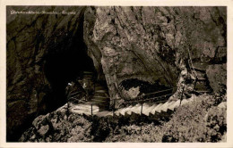 Gleschterschlucht Rosenlaui, Eingang (1557) * 11. 8. 1930 - Meiringen