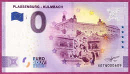 0-Euro XETQ 01 2021 PLASSENBURG - KULMBACH - Privéproeven