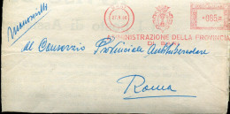 X0947 Italia, Red Meter Freistempel Ema, Bari 1960 Amministrazione Della Provincia Di Bari - Frankeermachines (EMA)