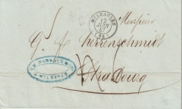 France Alsace Lettre Mülhausen 1847 - Briefe U. Dokumente