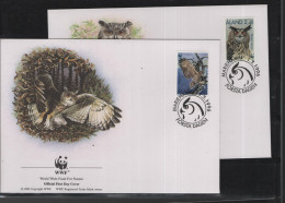 WWF Issue Michel Cat.No. Aland 109/112 FDC - FDC