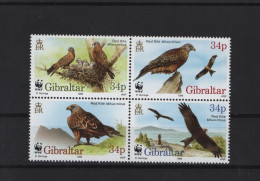 WWF Issue Michel Cat.No. Gibraltar 774/777 Mnh/** - Unused Stamps