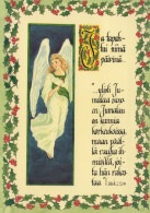 ANGEL CHRISTMAS Holidays Vintage Postcard CPSM #PAH245.A - Anges