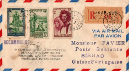 MAURITANIE 1947 - Covers & Documents