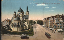 71578144 Coblenz Koblenz Strassenbahn Herz Jesu Kirche Koblenz - Koblenz