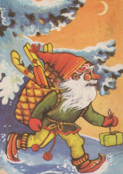 WEIHNACHTSMANN SANTA CLAUS Neujahr Weihnachten Vintage Ansichtskarte Postkarte CPSM #PBL217.A - Santa Claus