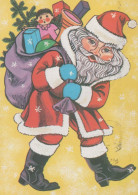 SANTA CLAUS Happy New Year Christmas Vintage Postcard CPSM #PBL288.A - Santa Claus