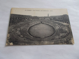 NIMES   ( 30 Gard )  LES ARENES  VUE INTERIEURE - Nîmes