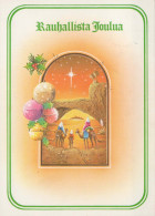 SAINTS Baby JESUS Christianity Religion Vintage Postcard CPSM #PBP847.A - Autres & Non Classés