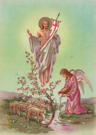 ENGEL JESUS CHRISTUS Vintage Ansichtskarte Postkarte CPSM #PBP751.A - Angels