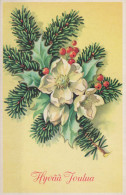 FLOWERS Vintage Ansichtskarte Postkarte CPA #PKE535.A - Blumen