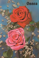FIORI Vintage Cartolina CPSM #PBZ436.A - Fleurs