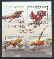 Burundi - 2012 - Birds - Yv 1762/65 - Other & Unclassified