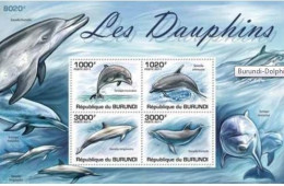 Burundi - 2011 - Dolphins - Yv Bf 152 - Dolfijnen