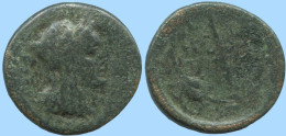 Wreath Club Antike Original GRIECHISCHE Münze 2.9g/20mm #ANT1798.10.D.A - Griechische Münzen