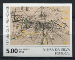 Y&T 2835a - 1993 - Vieira Da Silva - Portugal - 1991-2000