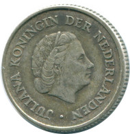 1/4 GULDEN 1963 ANTILLAS NEERLANDESAS PLATA Colonial Moneda #NL11252.4.E.A - Niederländische Antillen