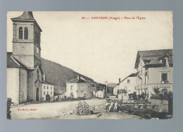 CPA - 88 - Ventron - Place De L'Eglise - Circulée - Autres & Non Classés