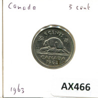 10 CENTS 1963 CANADA Coin #AX466.U.A - Canada