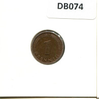 1 PFENNIG 1983 G WEST & UNIFIED GERMANY Coin #DB074.U.A - 1 Pfennig
