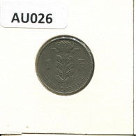 1 FRANC 1964 Französisch Text BELGIEN BELGIUM Münze #AU026.D.A - 1 Franc