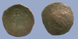 ISAAC II ANGELOS ASPRON TRACHY BILLON BYZANTIN Pièce 3.1g/27mm #AB440.9.F.A - Byzantinische Münzen