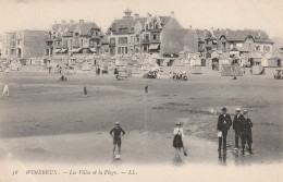 WIMEREUX :  Les Villas Et La Plage. - Autres & Non Classés