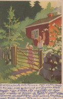 CHILDREN Scenes Landscapes Vintage Postcard CPSMPF #PKG664.A - Szenen & Landschaften
