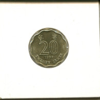 20 CENTS 1997 HONGKONG HONG KONG Münze #AR432.D.A - Hong Kong