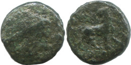 HORSE Antike Authentische Original GRIECHISCHE Münze 0.8g/10mm #SAV1414.11.D.A - Grecques