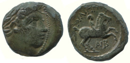 MACEDONIAN KINGDOM PHILIP II 359-336 BC APOLLO HORSEMAN 5.9g/18mm #AA013.58.E.A - Griechische Münzen