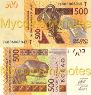 West African States, TOGO, 500 Francs, 2024, Code T, Pick New, UNC - West African States