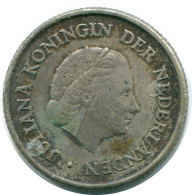 1/4 GULDEN 1967 NETHERLANDS ANTILLES SILVER Colonial Coin #NL11589.4.U.A - Niederländische Antillen