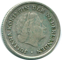 1/10 GULDEN 1962 NIEDERLÄNDISCHE ANTILLEN SILBER Koloniale Münze #NL12420.3.D.A - Niederländische Antillen