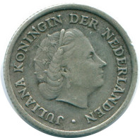 1/10 GULDEN 1959 NIEDERLÄNDISCHE ANTILLEN SILBER Koloniale Münze #NL12239.3.D.A - Niederländische Antillen