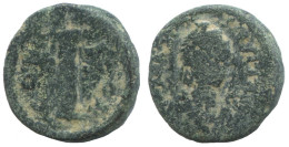 DECANUMMI AUTHENTIC ORIGINAL ANCIENT BYZANTINE Coin 2.9g/16mm #AA550.19.U.A - Byzantium