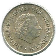 1/4 GULDEN 1967 NIEDERLÄNDISCHE ANTILLEN SILBER Koloniale Münze #NL11541.4.D.A - Nederlandse Antillen