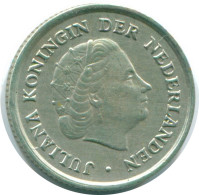 1/10 GULDEN 1966 NETHERLANDS ANTILLES SILVER Colonial Coin #NL12667.3.U.A - Nederlandse Antillen