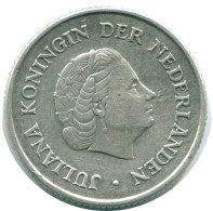 1/4 GULDEN 1960 NETHERLANDS ANTILLES SILVER Colonial Coin #NL11045.4.U.A - Niederländische Antillen