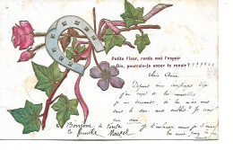 CP Rose Bruxelles Tournai 1906 Petite Fleur Rends Moi L'espoir - Flowers