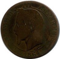 5 CENTIMES 1864 BB FRANCIA FRANCE Moneda #AM953.E.A - 5 Centimes