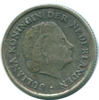 1/10 GULDEN 1963 ANTILLAS NEERLANDESAS PLATA Colonial Moneda #NL12621.3.E.A - Antilles Néerlandaises
