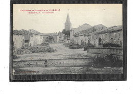 54- VACQUEVILLE- ( Badonviller)- Une Vue Animée De L'Interieur Du Village - Other & Unclassified