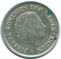 1/10 GULDEN 1966 ANTILLAS NEERLANDESAS PLATA Colonial Moneda #NL12661.3.E.A - Antilles Néerlandaises