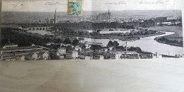 C. P. A. Double : 57 : METZ : Panorama, Gruss Aus METZ, Souvenir De METZ, Timbre En 1905 - Metz