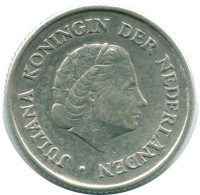 1/4 GULDEN 1967 ANTILLAS NEERLANDESAS PLATA Colonial Moneda #NL11452.4.E.A - Niederländische Antillen