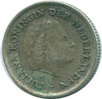 1/10 GULDEN 1962 ANTILLAS NEERLANDESAS PLATA Colonial Moneda #NL12429.3.E.A - Antillas Neerlandesas